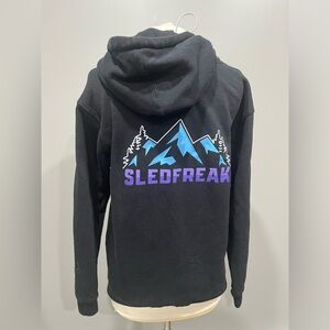Sled‎ freak mountains logo hoodie